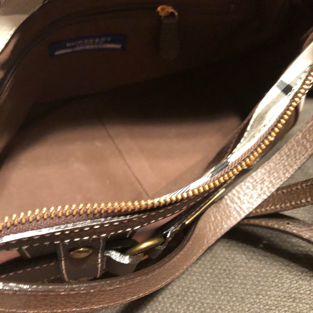 Burberry blue label 2 way bag - Picture 8 of 12